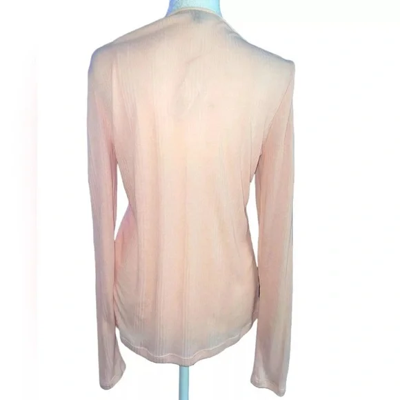 [SOLD] NWT White House Black Market - Blush Pink Blouse - Medium - Women’s Top - Picture 2 of 3